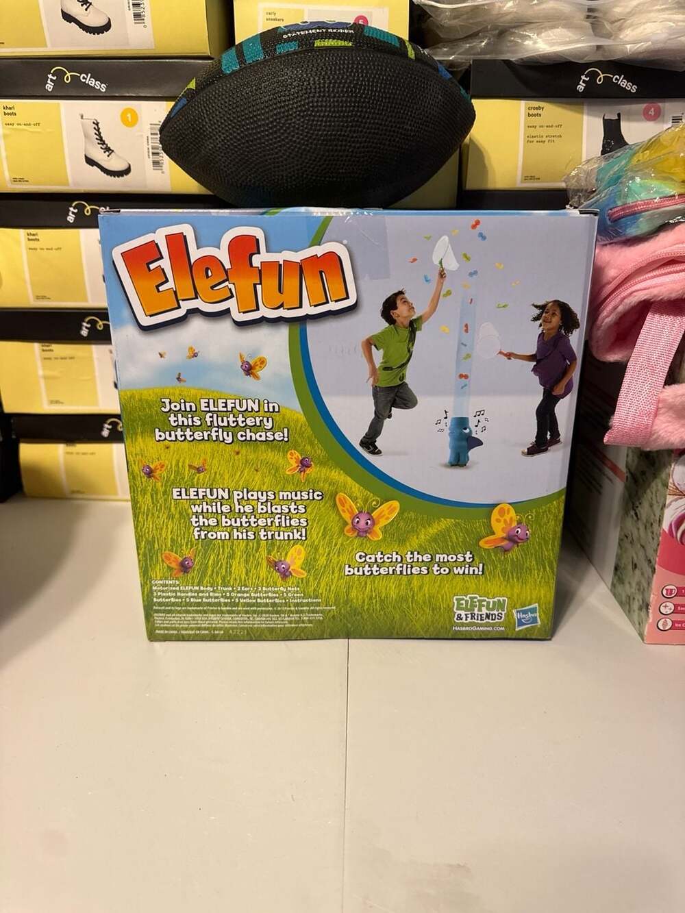 Hasbro Gaming Elefun and Friends Butterfly Blasting and Catching Game - Picture 2 of 2